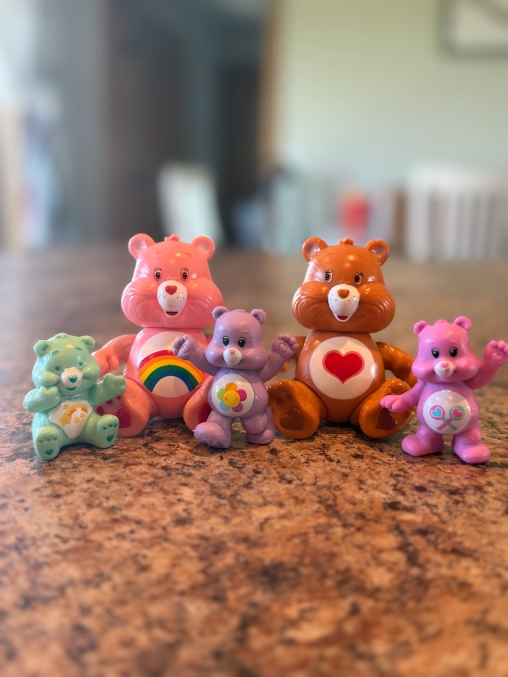 Care Bears Figurine Set of 5